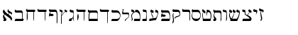Download Hebrew Basic Regular Font