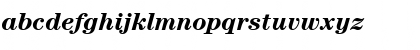 Download ITCCentury BoldItalic Font Lowercase Preview