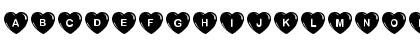 Download JLR Simple Hearts Regular Font