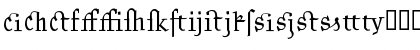 Download Kantor Ligatures Regular Font