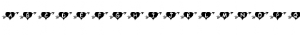 Download KR Arrow Heart Regular Font