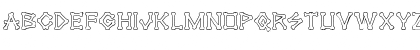Download xBONES Outline Outline Font