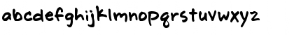 LD Note Pad Regular Font Lowercase Preview