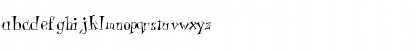 LD Spiked Regular Font Lowercase Preview LD Spiked Regular Font Lowercase Preview