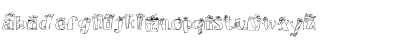 LDJ Present Time Regular Font Lowercase Preview