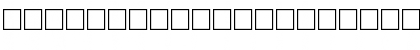 LED Regular Font Lowercase Preview