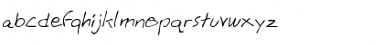 LEHN007 Regular Font Lowercase Preview