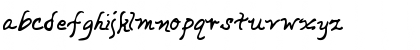 LEHN049 Regular Font Lowercase Preview