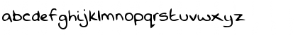 LEHN068 Regular Font Lowercase Preview