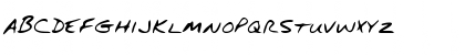 LEHN082 Regular Font Lowercase Preview