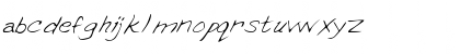 LEHN088 Regular Font Lowercase Preview