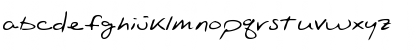 LEHN089 Regular Font Lowercase Preview