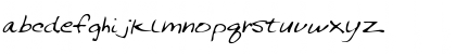 LEHN144 Regular Font Lowercase Preview