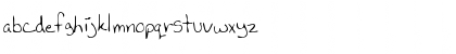 LEHN160 Regular Font Lowercase Preview