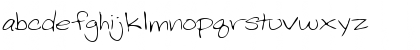 LEHN199 Regular Font Lowercase Preview