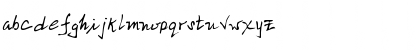 LEHN216 Regular Font Lowercase Preview