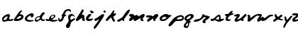 LEHN260 Regular Font Lowercase Preview