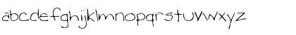 LEHN263 Regular Font Lowercase Preview