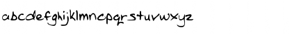LEHN265 Regular Font Lowercase Preview