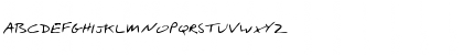 LEHN274 Regular Font Lowercase Preview