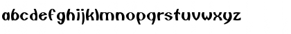 LeighSSK Regular Font Lowercase Preview LeighSSK Regular Font Lowercase Preview