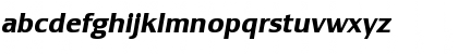 Download LesmoreBoldItalic Roman Font Lowercase Preview