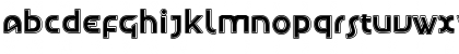 LetunicalInline Regular Font Lowercase Preview LetunicalInline Regular Font Lowercase Preview