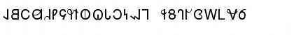 LevantSCapsSSK Regular Font Lowercase Preview