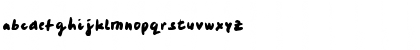 LeviMarker Regular Font Lowercase Preview LeviMarker Regular Font Lowercase Preview