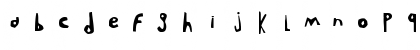 Download LeVincent Medium Font Lowercase Preview