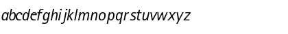 Download LibreSansSerifSSK Italic Font Lowercase Preview