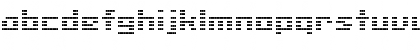 Download Liner BMP14 Regular Font Lowercase Preview