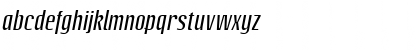 Download LTOctane Italic Font Lowercase Preview