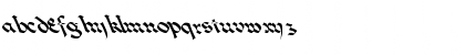 Download Lombardo Leftie Regular Font Lowercase Preview