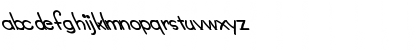 Download Lumparsky Left Regular Font Lowercase Preview