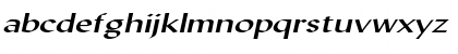 Download Lynda Extended Italic Font Lowercase Preview