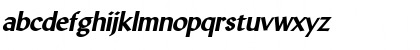 Download LyndaWide BoldItalic Font Lowercase Preview
