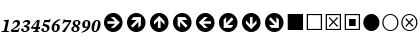 Download Mercury Numeric G2 SemiBold Italic Font