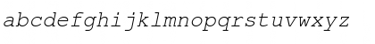 Download NimbusMonLTU Italic Font