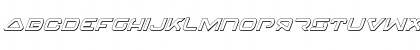 Download 4114 Blaster 3D Italic Italic Font