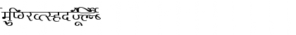 Download AkrutiDevMegha Normal Font