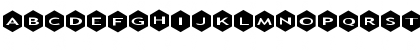 Download AlphaShapes hexagons Normal Font