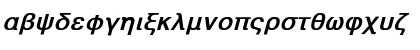 Download Athens Greek Bold Italic Font