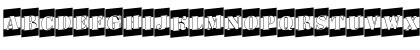 Download a_DodgerCmB&WUp Regular Font Lowercase Preview
