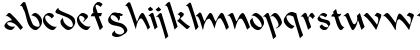 Download Beanie Lefty Casual Regular Font Lowercase Preview