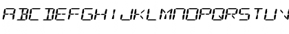 Download Digital Readout Expanded Regular Font