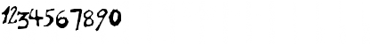 Download Lemonheads Normal Font Numeric Preview