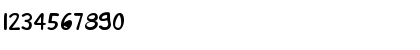 Download Lettering1 Normal Font Numeric Preview