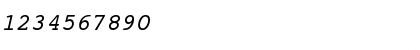Download Courier 10 Pitch Italic Font