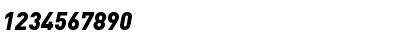Download DIN-BlackItalic Regular Font